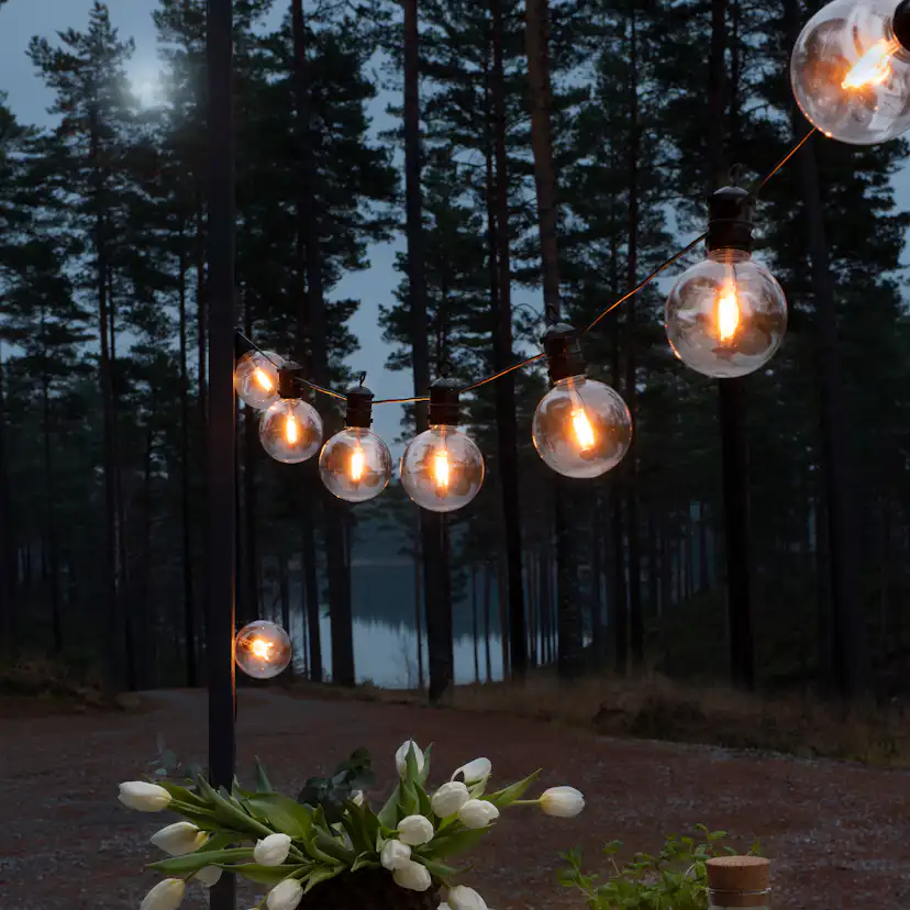 Ljusslinga Gnosjö Konstsmide E27 10L LED Utbytbar