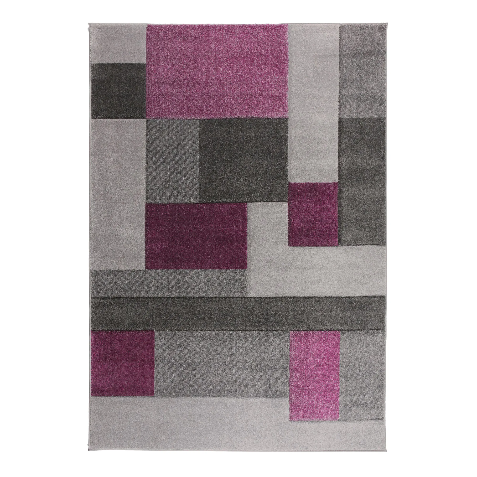 Friezematta Flair Rugs Cosmos Lila/Grå