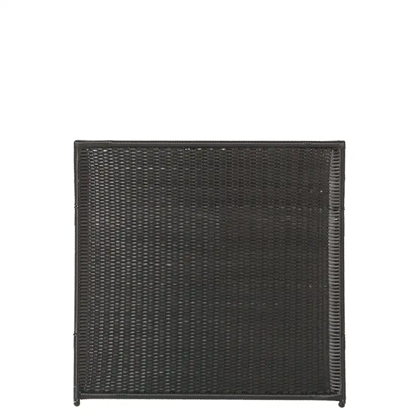 Skärm PLUS Trend 115x110 cm Svart