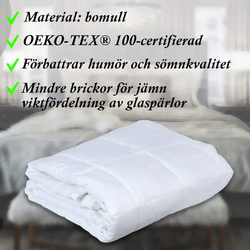 Tyngdtäcke Lykke Barn 100x150 cm