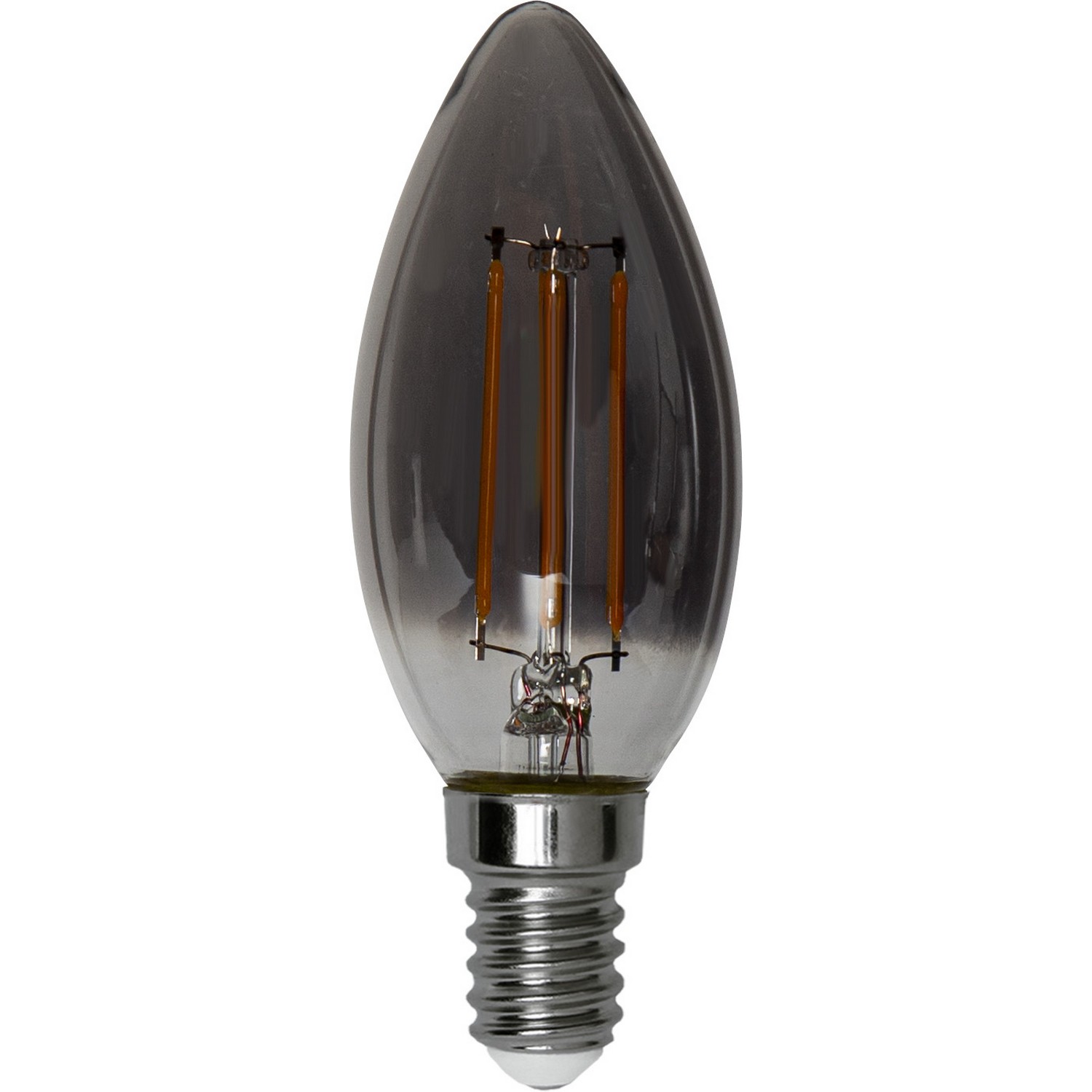 LED-Lampa Star Trading Soft Glow Smoke 3-step memory E14 C37