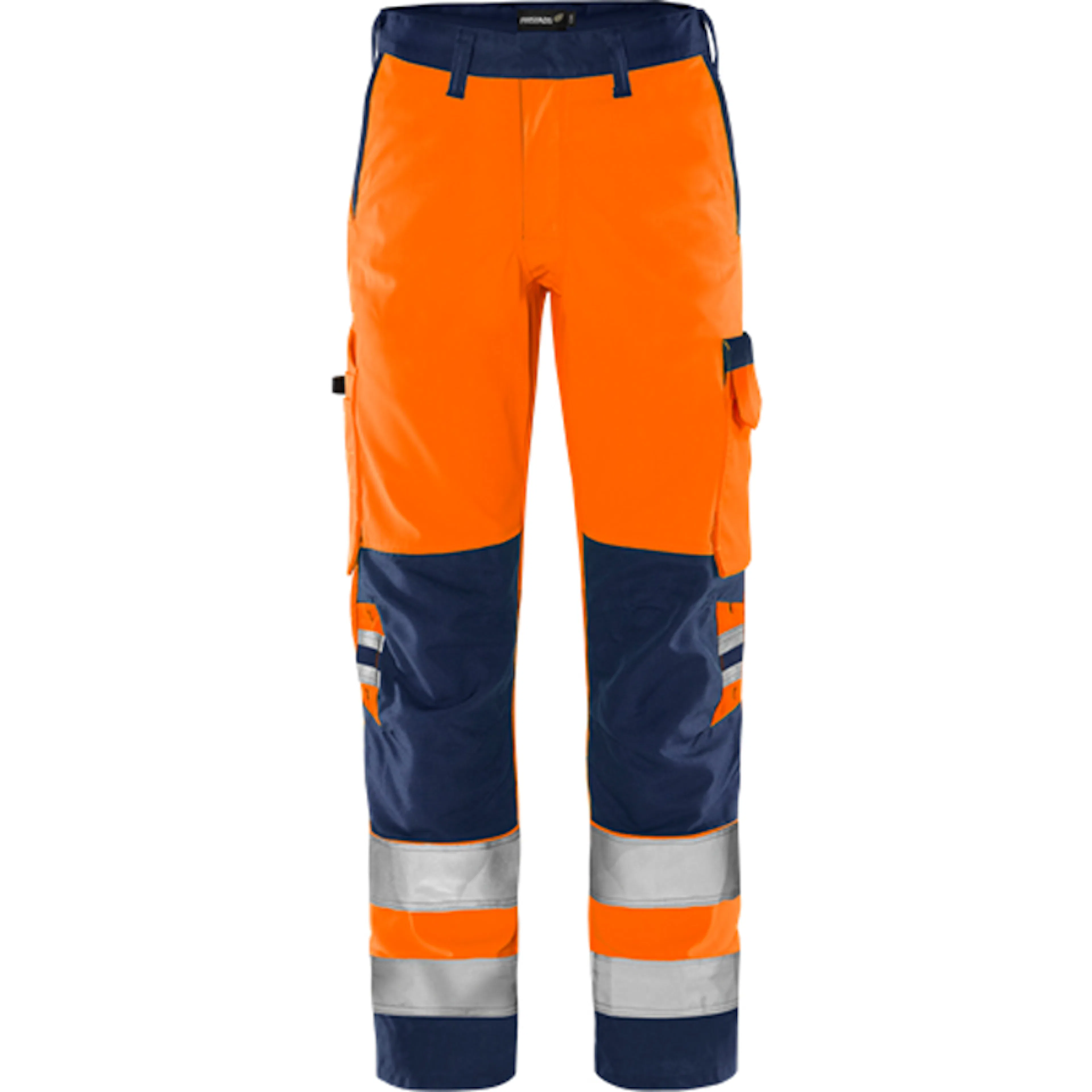Varselorange/Marinblå