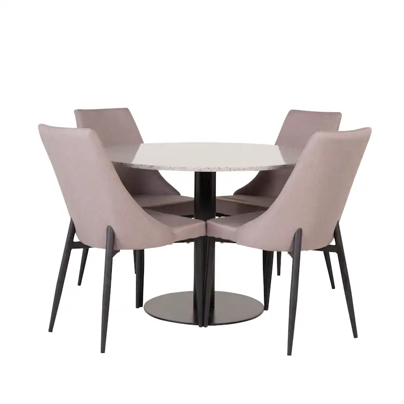 Matgrupp Venture Home Roxanna med 4 Laura Stolar