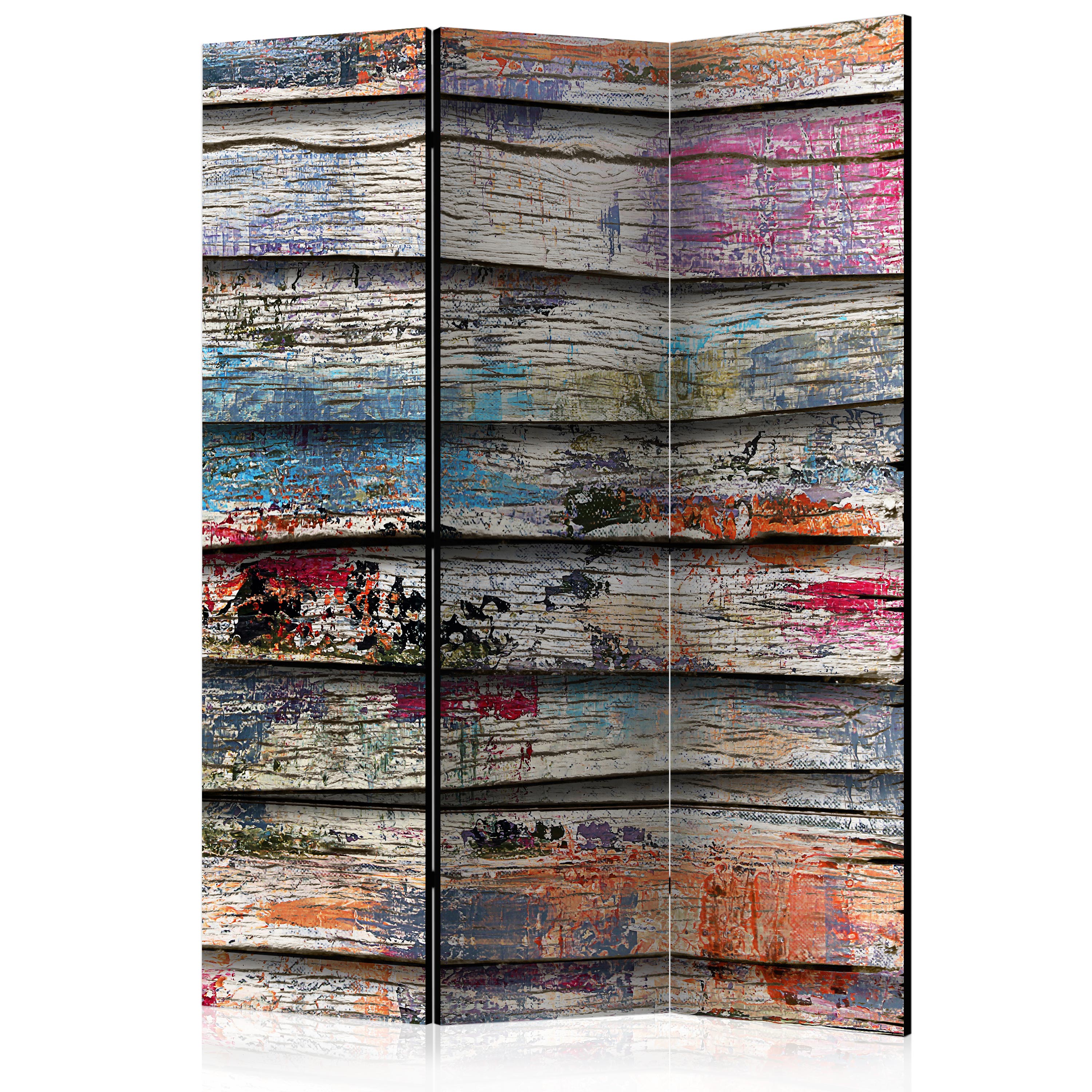 Rumsavdelare Arkiio Colourful Wood 135x172 cm