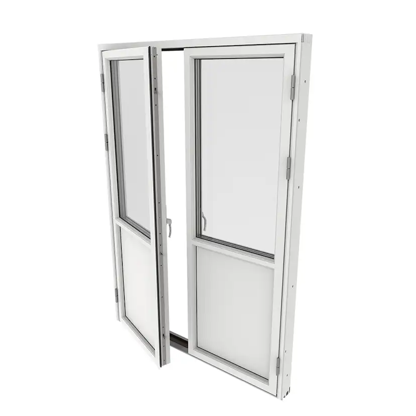 Parfönsterdörr Outline 3-Glas Aluminium
