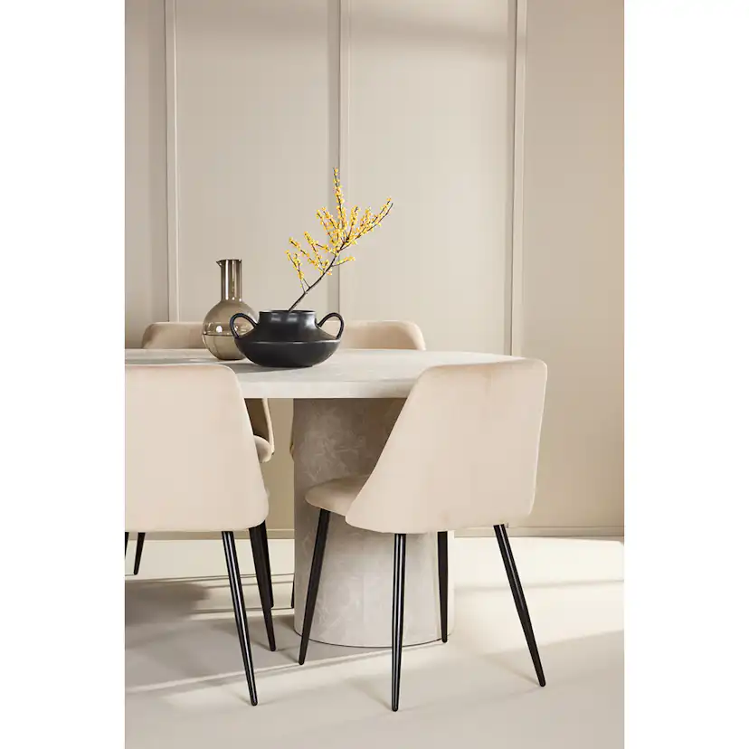 Matgrupp Venture Home Narvik med 6st Night Matstolar