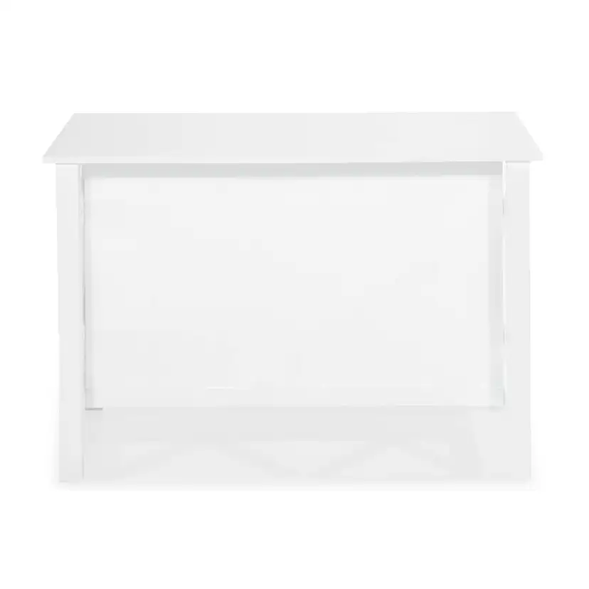 Köksö In Living Milla Vit MDF 135x80x90 cm Fristående med Förvaring