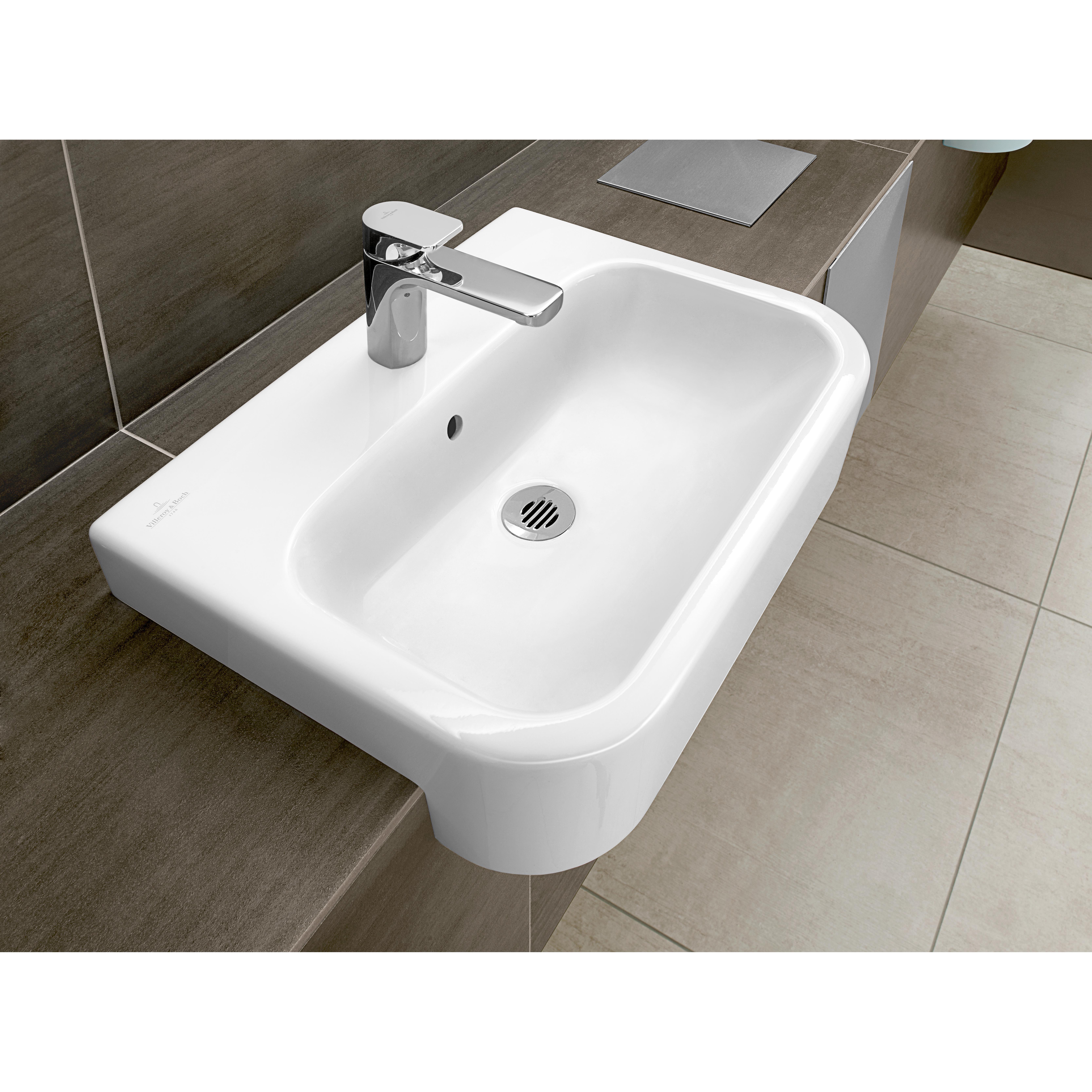 Tvättställ Villeroy & Boch Architectura Halvinfällt 550 mm