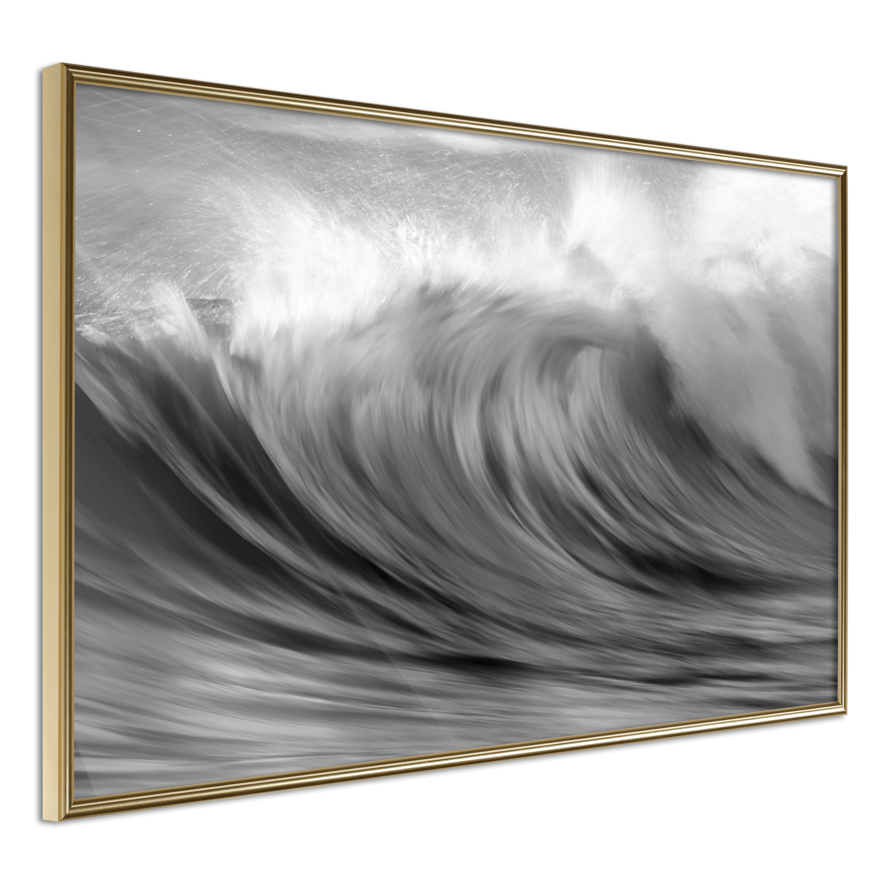 Affisch - Surfers Paradise [Poster] 45x30 Guld ram, 45x30 cm