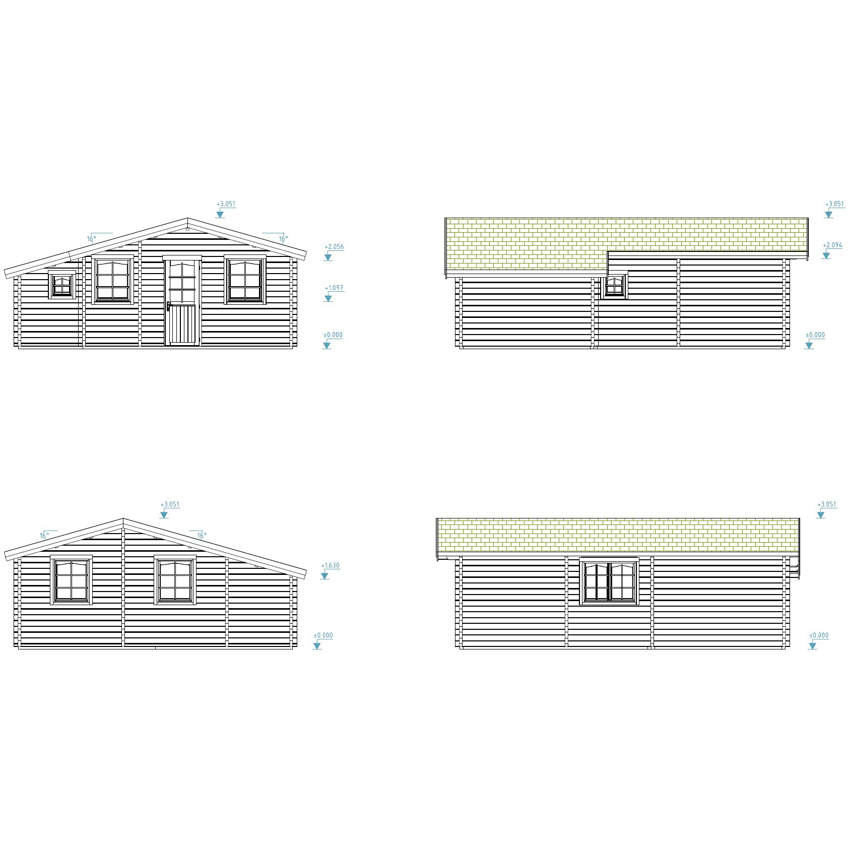 Stuga Palmako Emily 42 m2