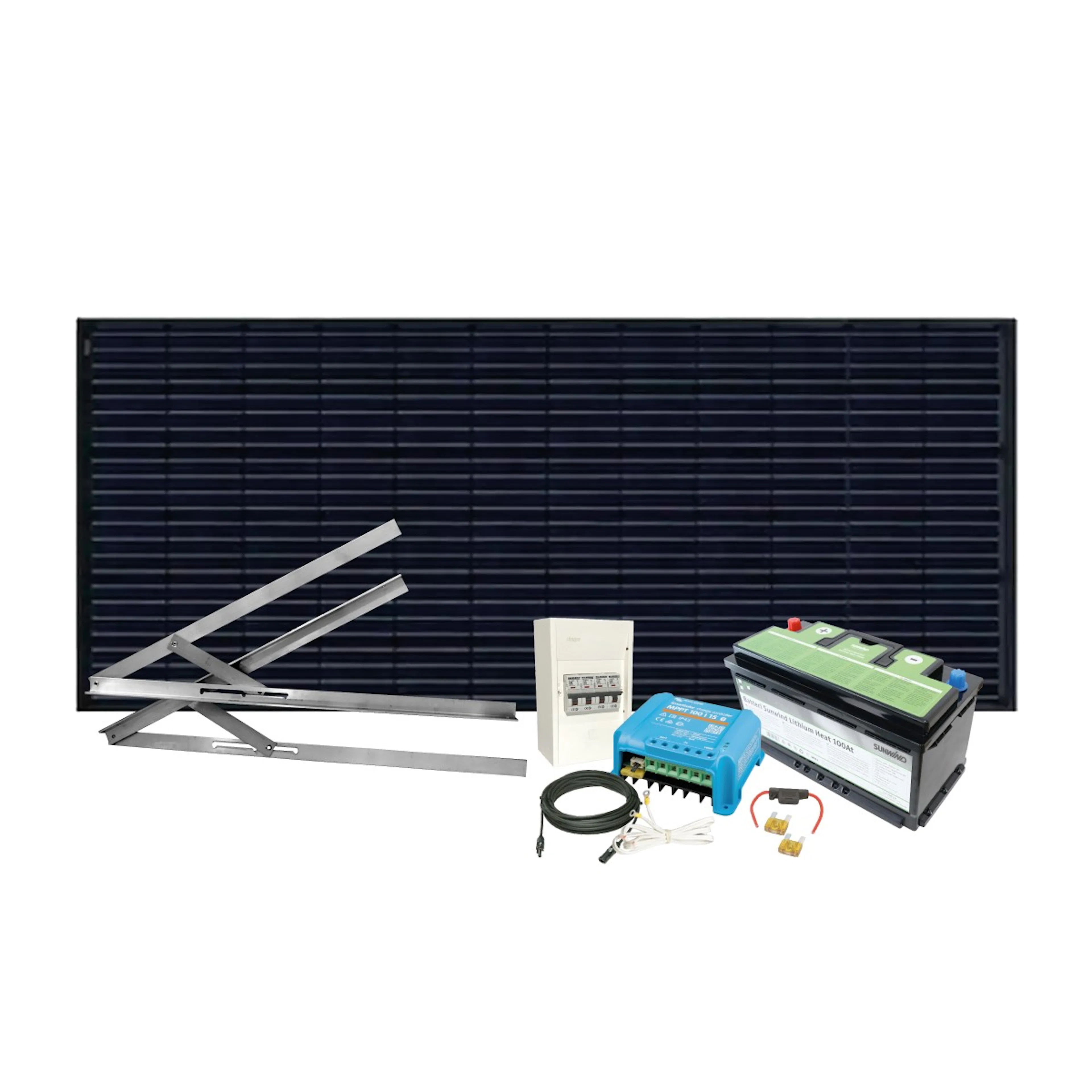 Solpanelspaket Sunwind 200W Litium