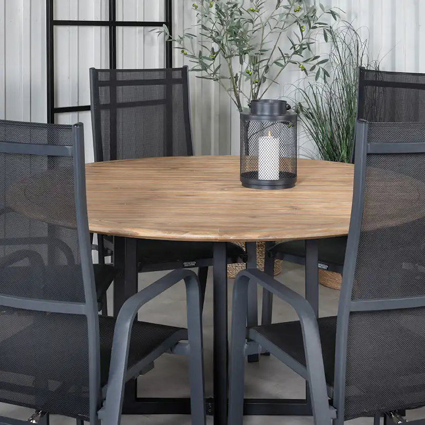 Matgrupp Venture Home Zurc med 6 Curz Matstolar