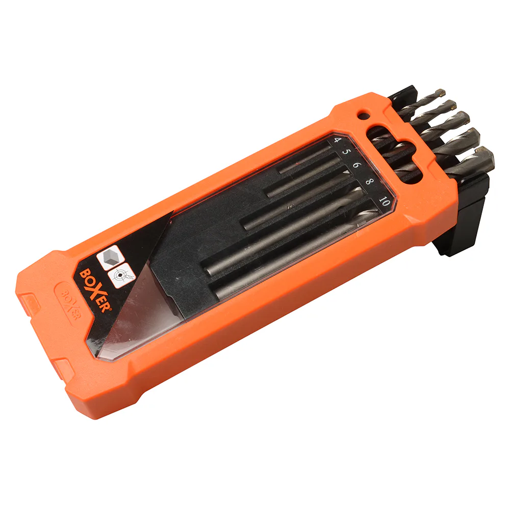 Borrsats Boxer 5-delar Betong