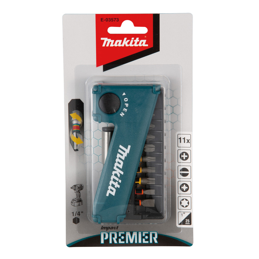 Bitssats Makita E-03573 11 delar