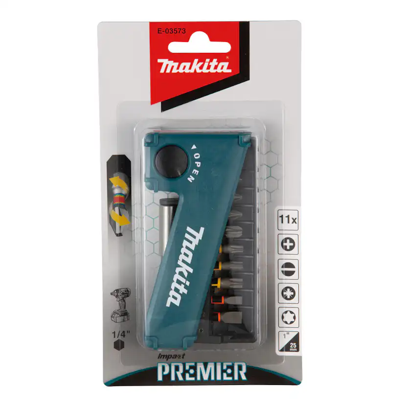 Bitssats Makita E-03573 11 delar