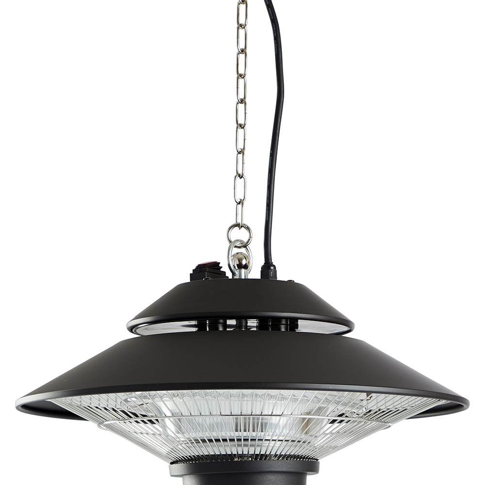 Infravärmare Outfit Bella Fjärrkontrollstyrd Hängande Terrassvärmare med Lampa