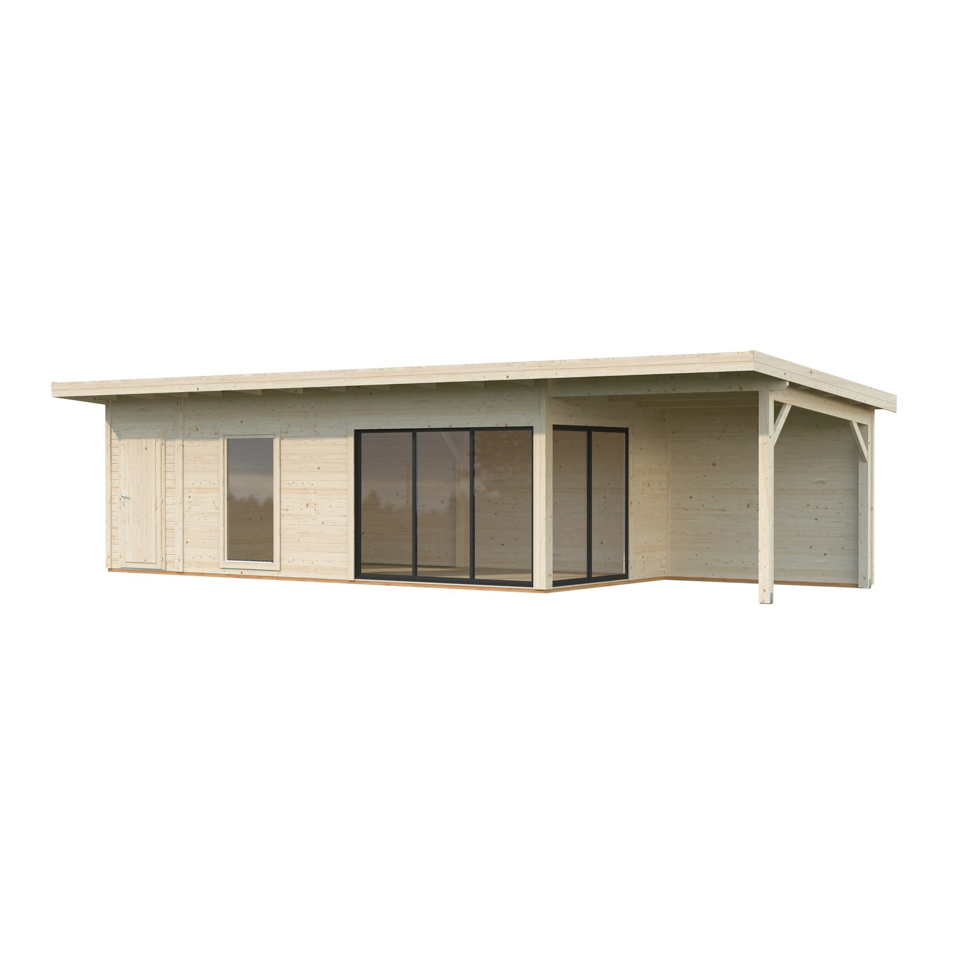 Stuga Palmako Andrea 30,4 m² Slide (inv. 21,1+7,9 m²)