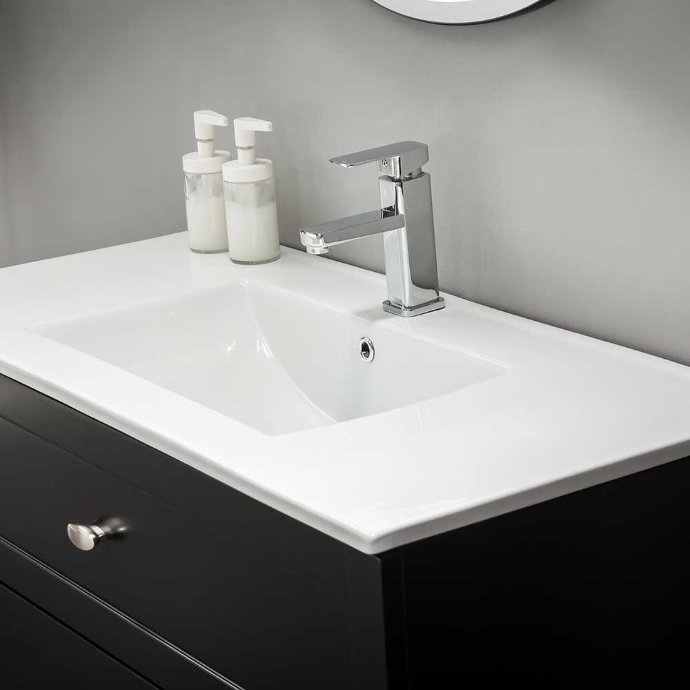 Tvättställskåp Bathlife Salig Svart