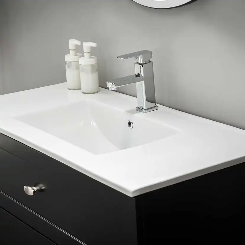 Tvättställskåp Bathlife Salig Svart