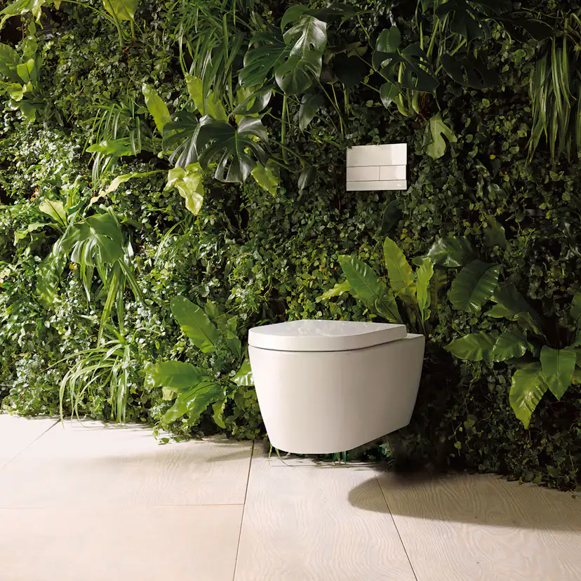 Vägghängd Toalettstol Duravit ME by Starck 252909 utan Toalettsits