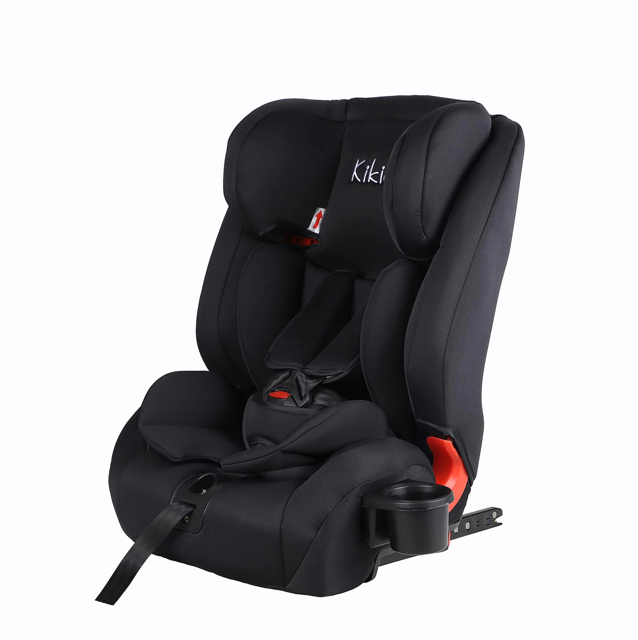 Bilbarnstol Kikid ISOFIX 9-36 kg Black Edition