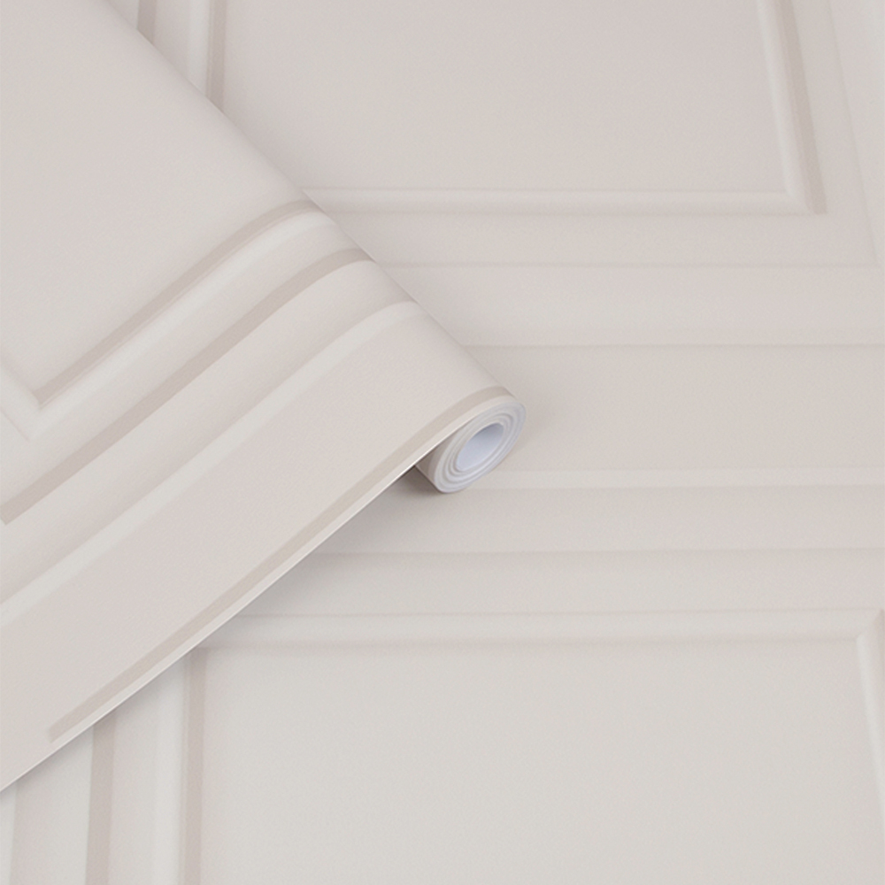 Tapet Laura Ashley Redbrook Wood Panel Dove Grå