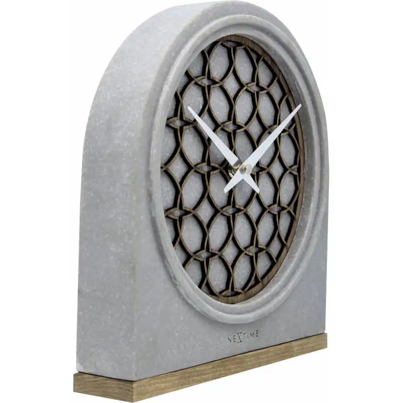 Bordsklocka NeXtime Concrete Love Table