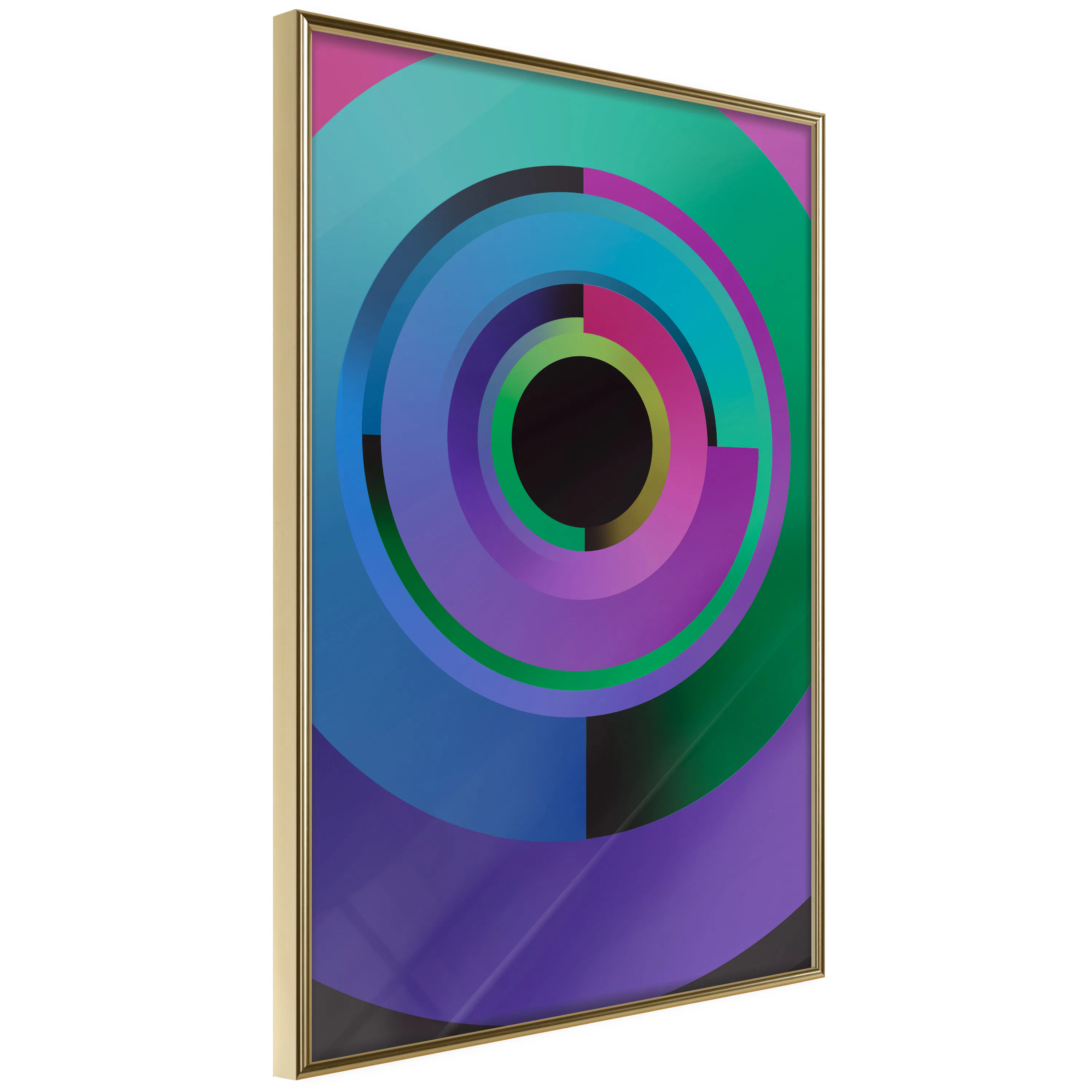 Poster Artgeist Affisch Colourful Gears