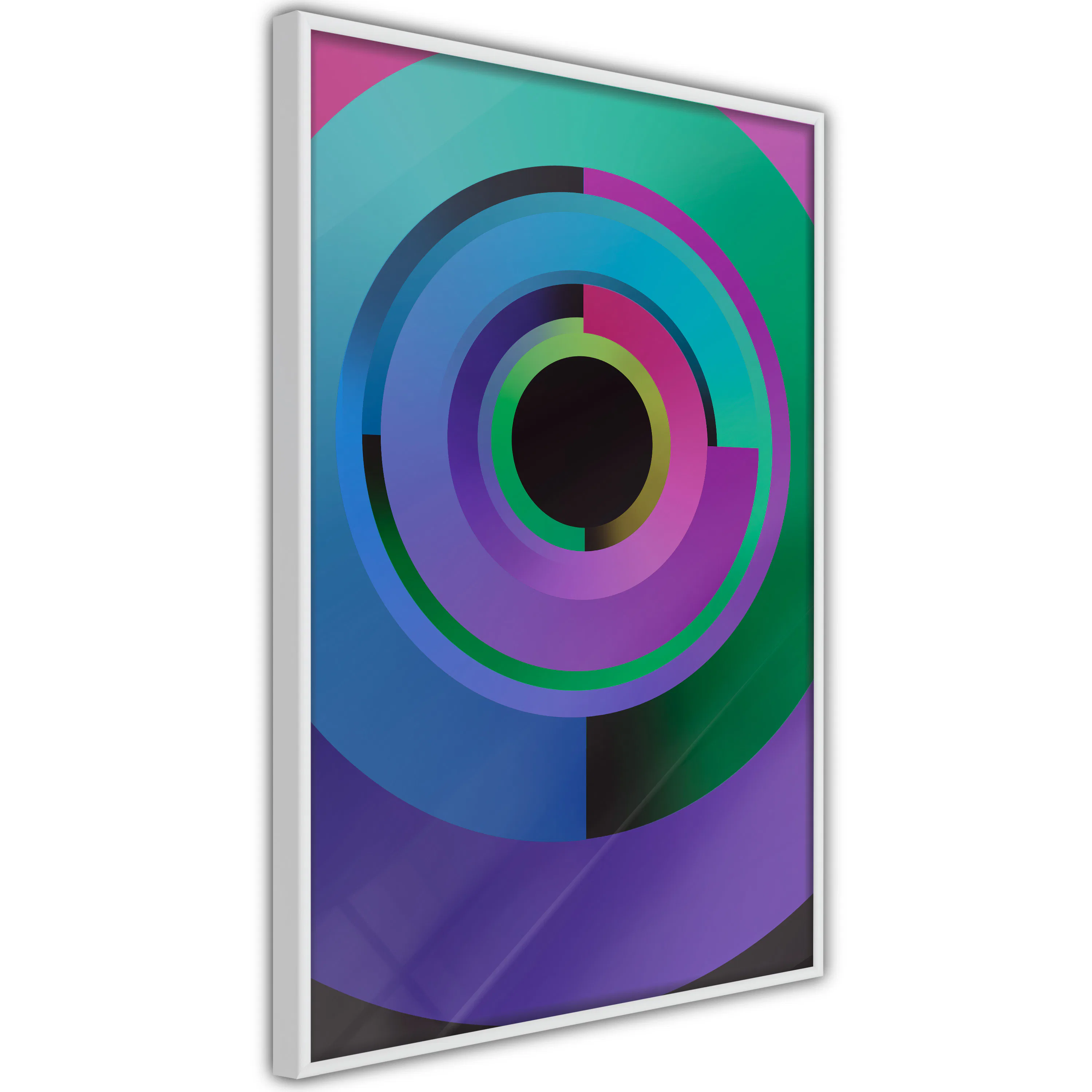 Poster Artgeist Affisch Colourful Gears