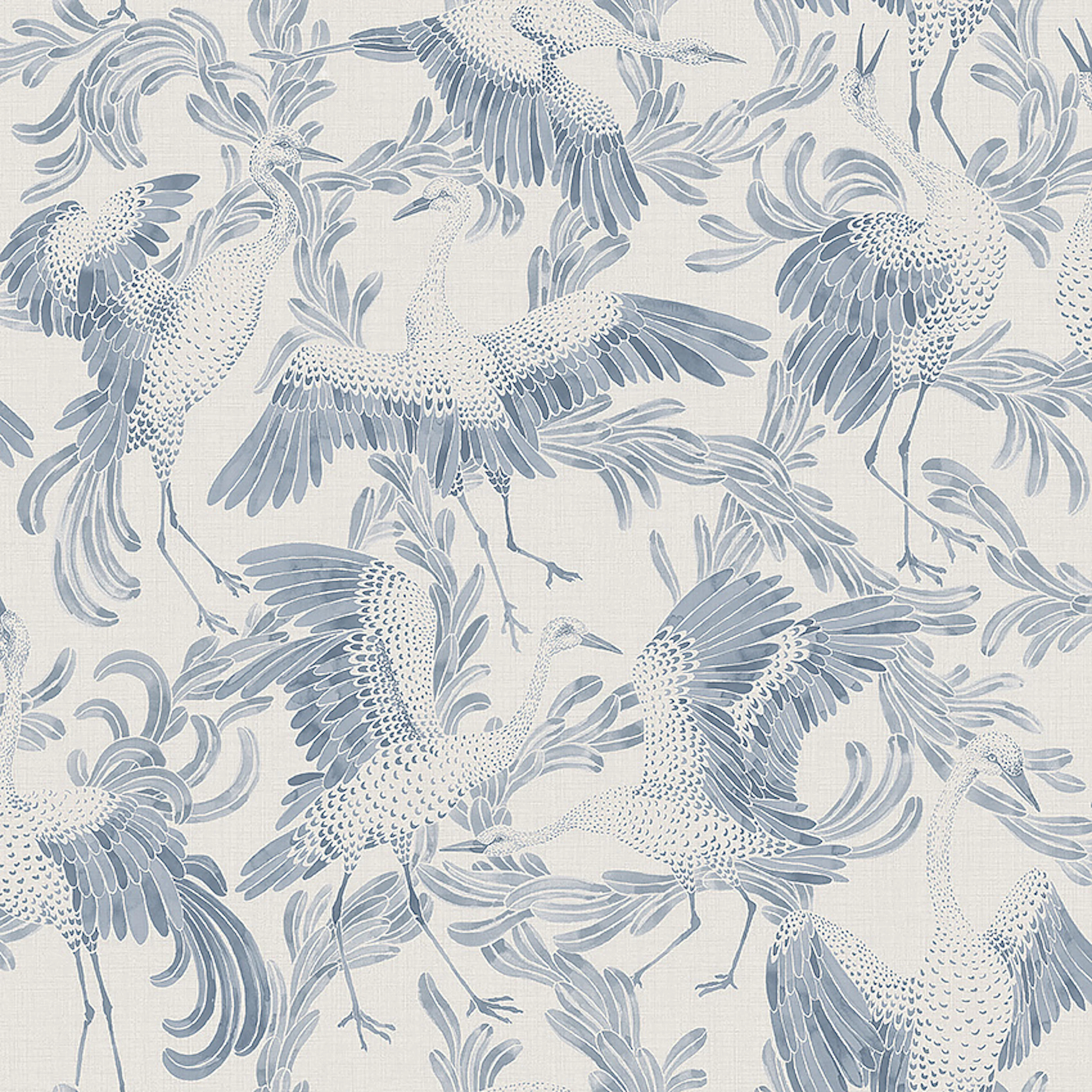 Tapet Boråstapeter Eastern Simplicity Dancing Crane 3129