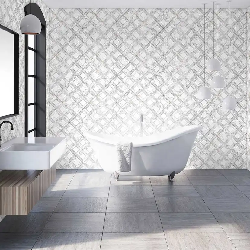 Tapet Superfresco Easy Marmor Geometrisk 103856