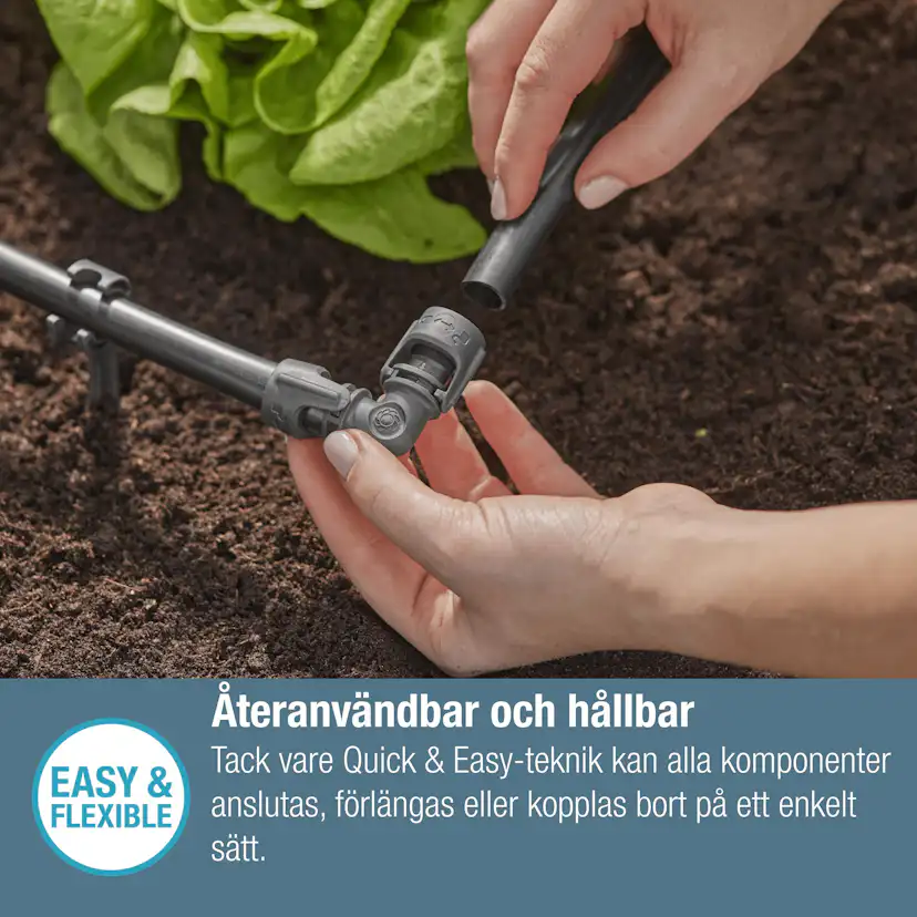 L-koppling Gardena Micro-Drip 13 mm