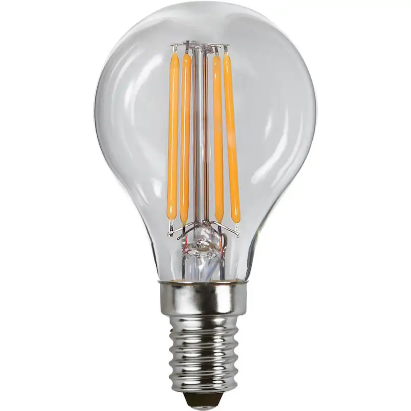 LED-lampa Star Trading E14 P45 Clear 3-step memory