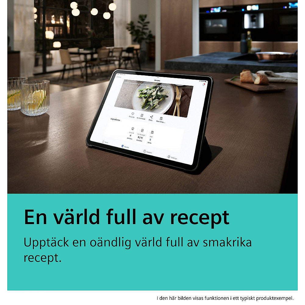 Inbyggnadsugn Siemens iQ700 HB776G3B2S Svart med Smart Uppkoppling