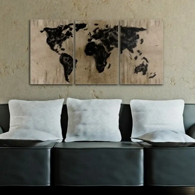 Tavla Arkiio Inky Världskarta