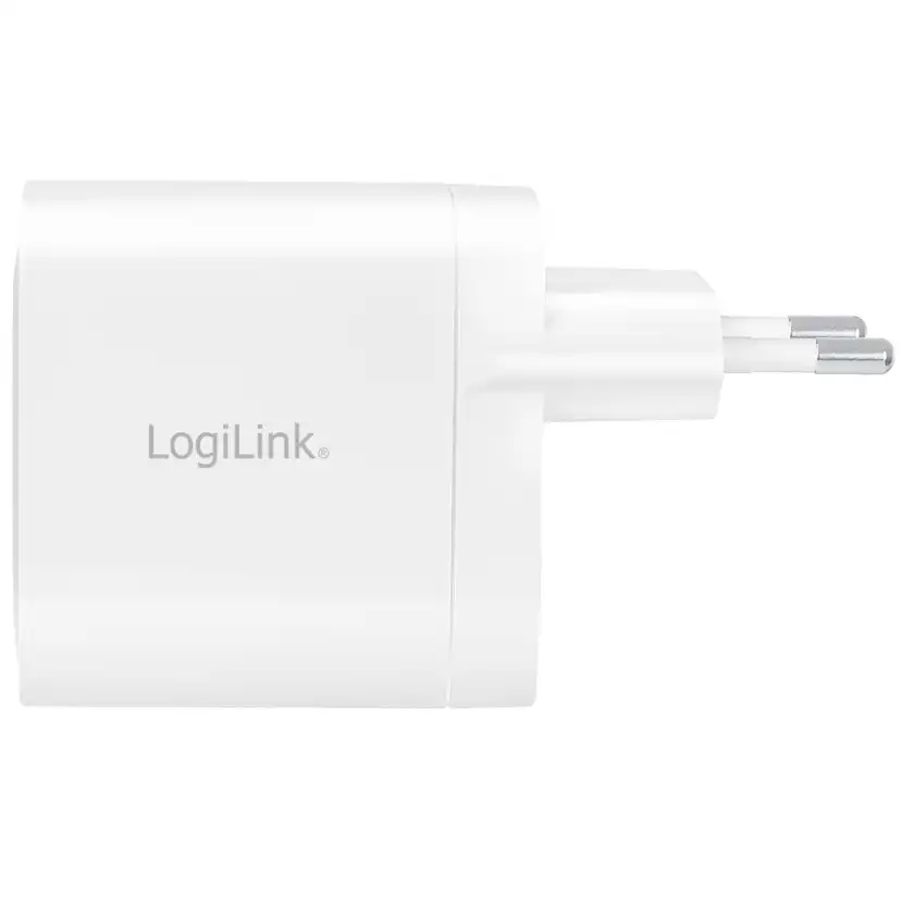 USB-laddare LogiLink 2 x USB-C PD 40W GaN
