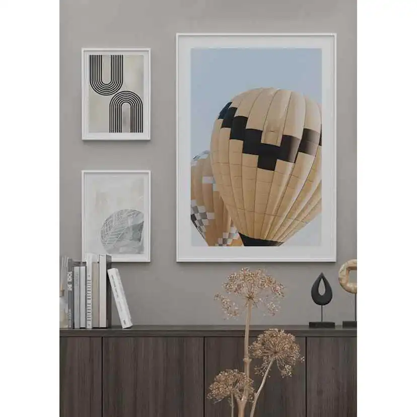 Poster Gallerix Yellow Air Balloons