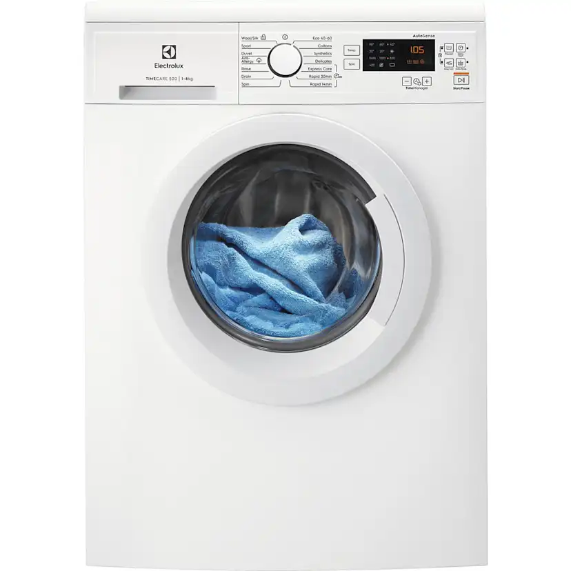 Frontmatad Tvättmaskin Electrolux TimeCare EW2F3048C1 med TimeManager och Invertermotor