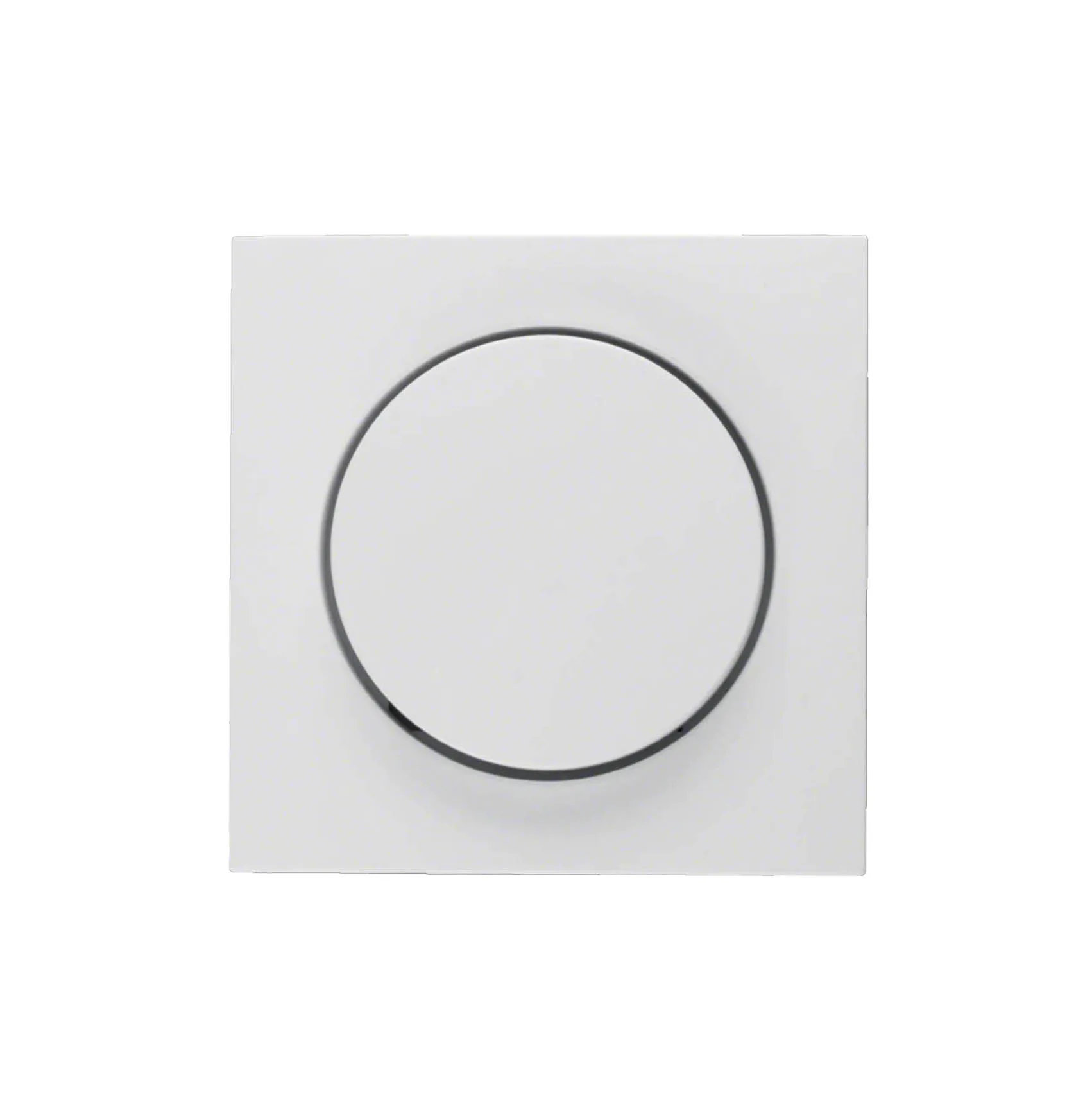 Centrumbricka Hager för Vriddimmer Inställningsknapp S.1/B.3/B.7 Vit