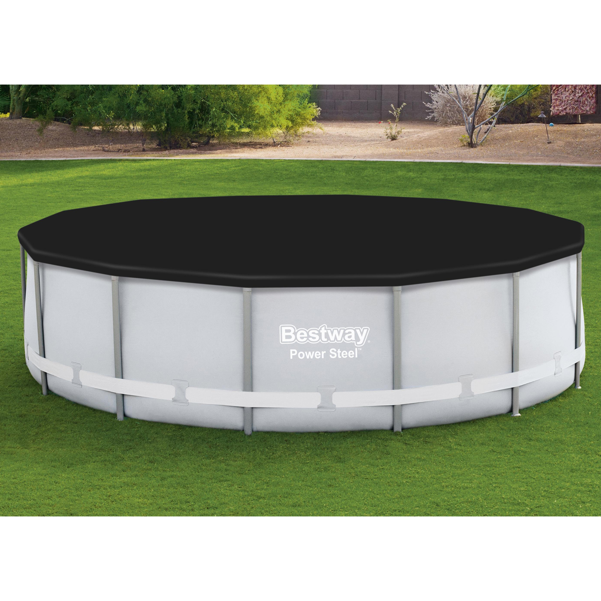 58292 Flowclear 3.96m Poolskydd, rund 4010 mm