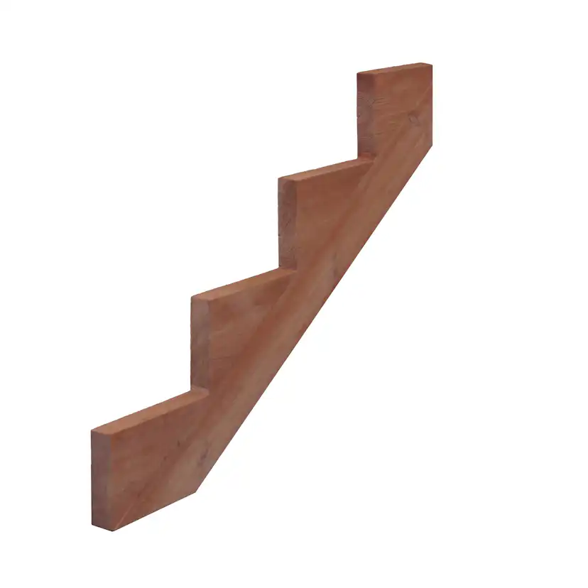 Trappvangstycke Hortus Brunimpregnerat 4-Steg