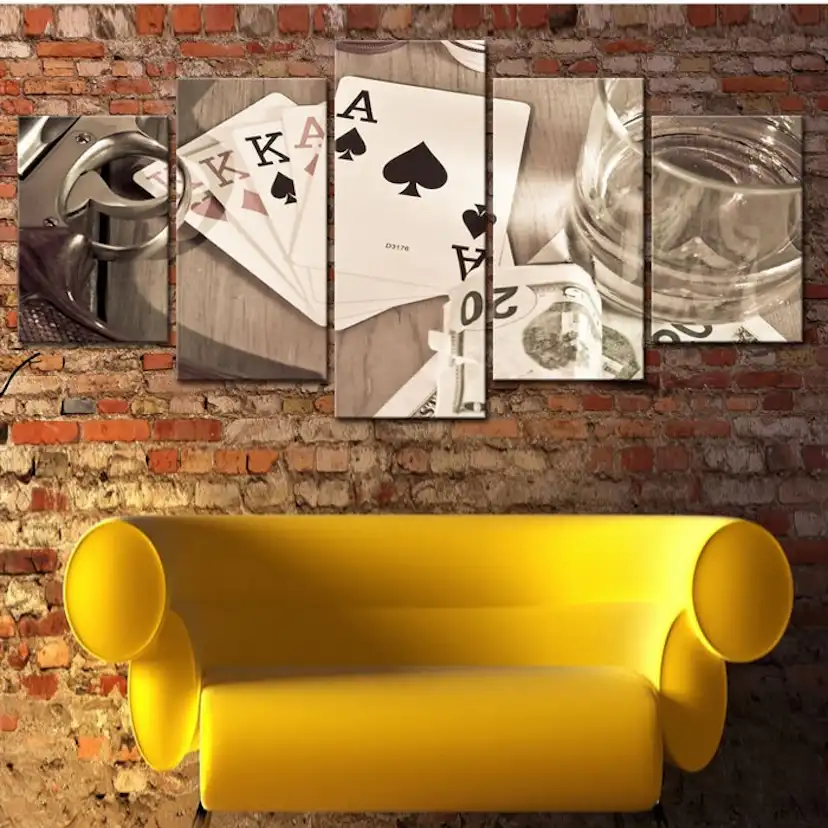 Tavla Arkiio Poker Night Sepia