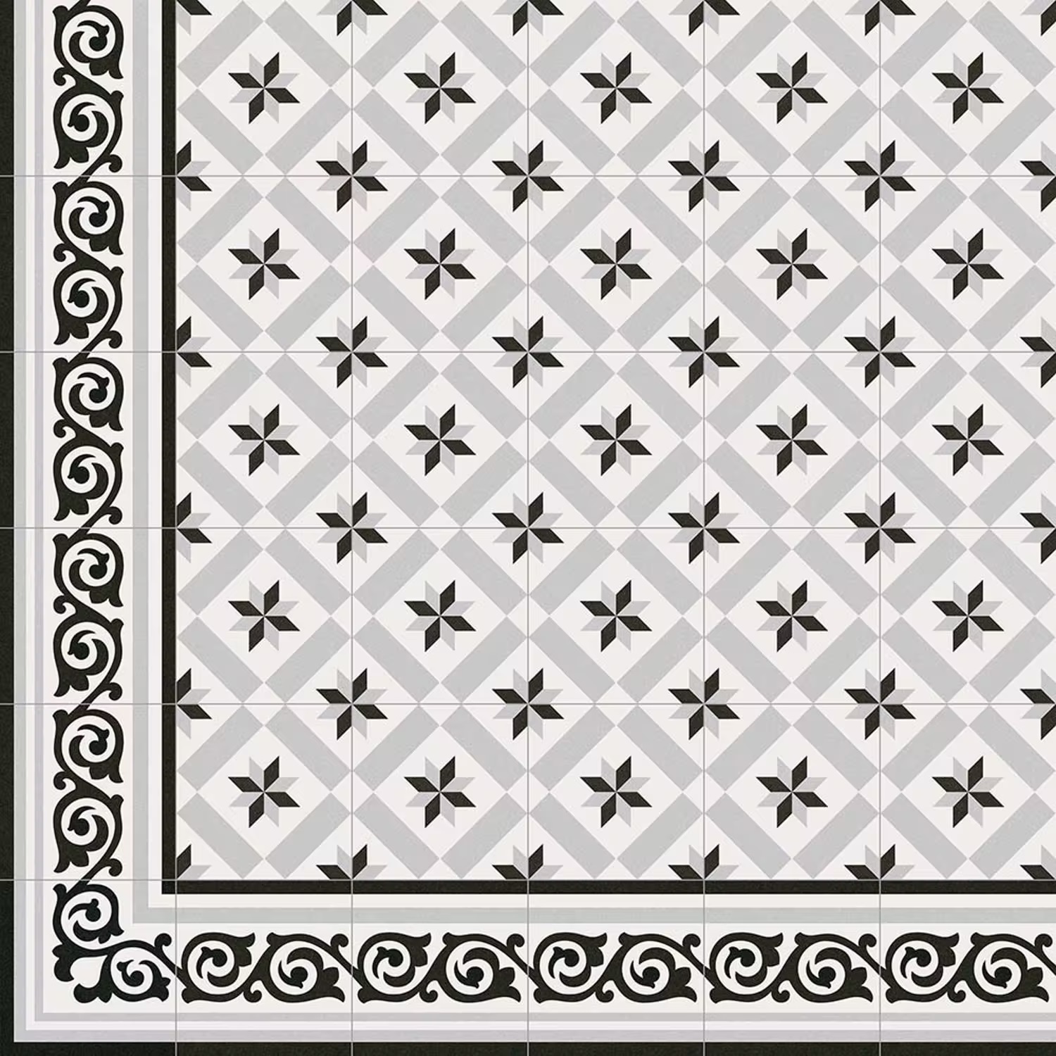 Klinker Tenfors Calvet Gris 20x20 cm
