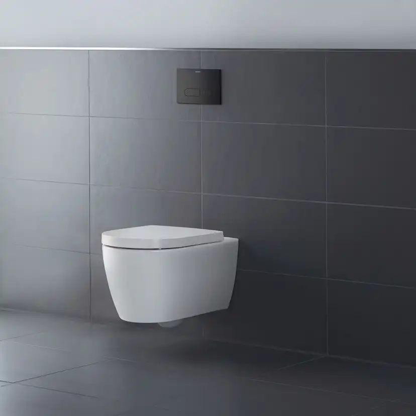 Vägghängd Toalettstol Duravit ME by Starck 252909 utan Toalettsits
