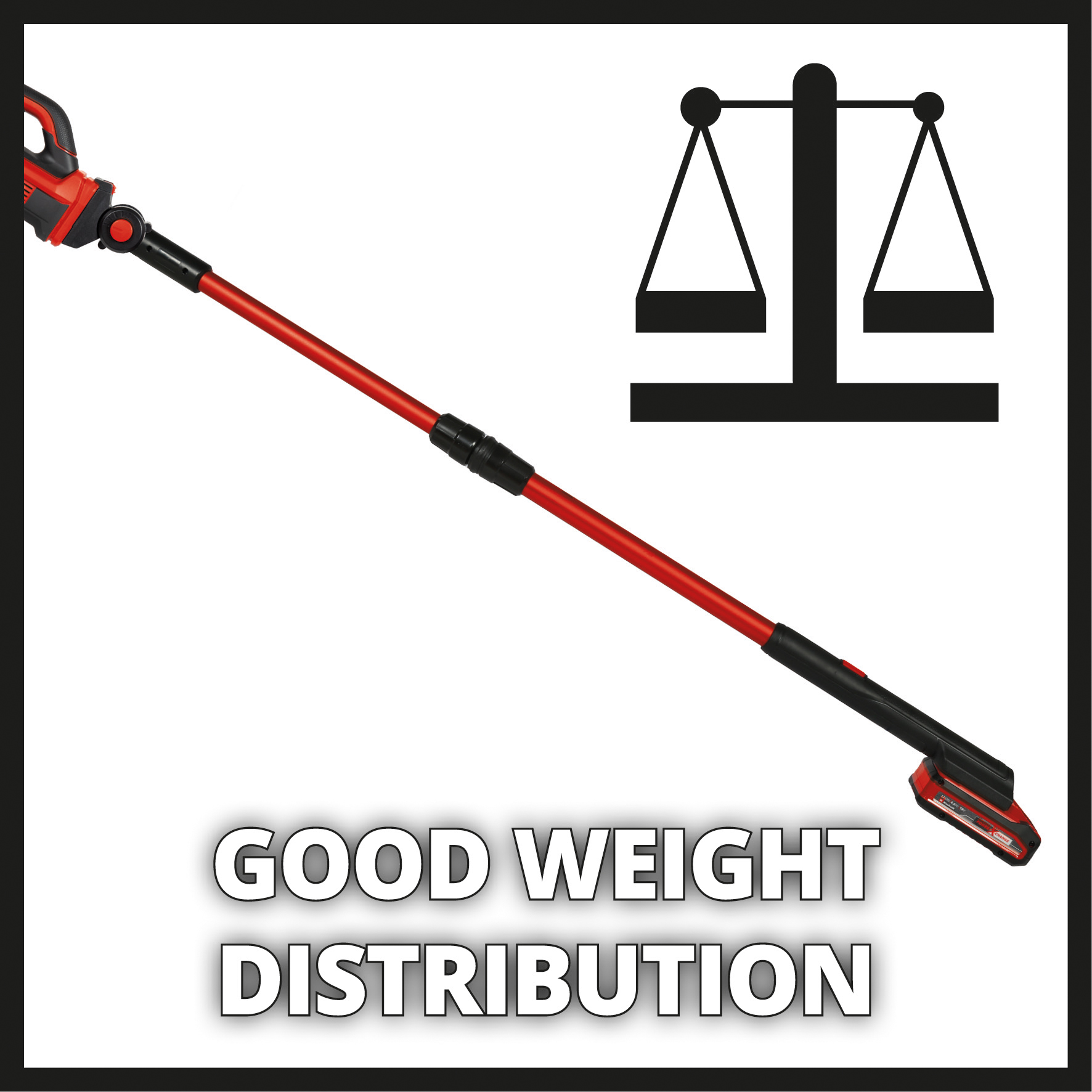 Teleskopset Einhell till Fönsterputs BRILLIANTO