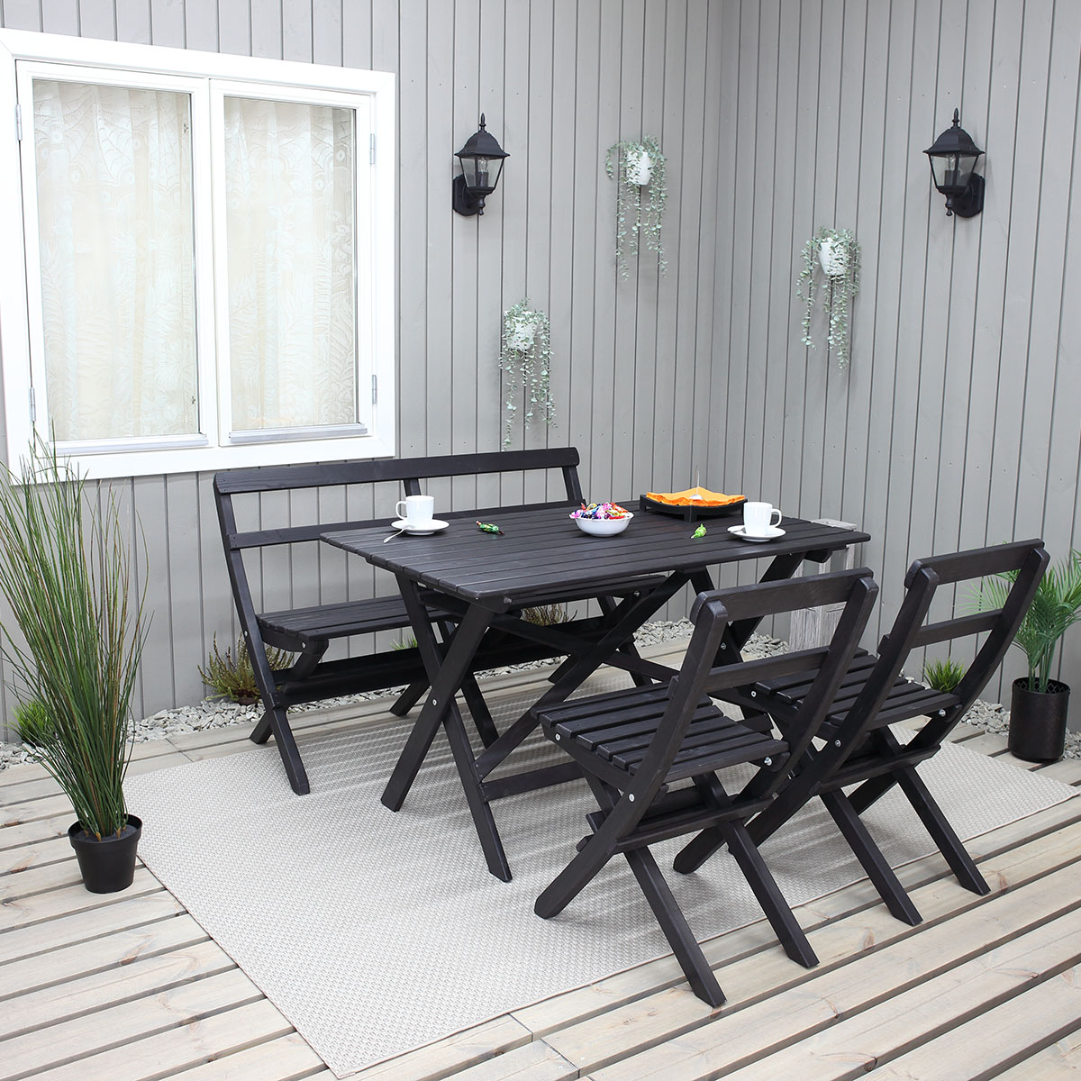 Hopfällbar Soffa Baltic Garden Knohult