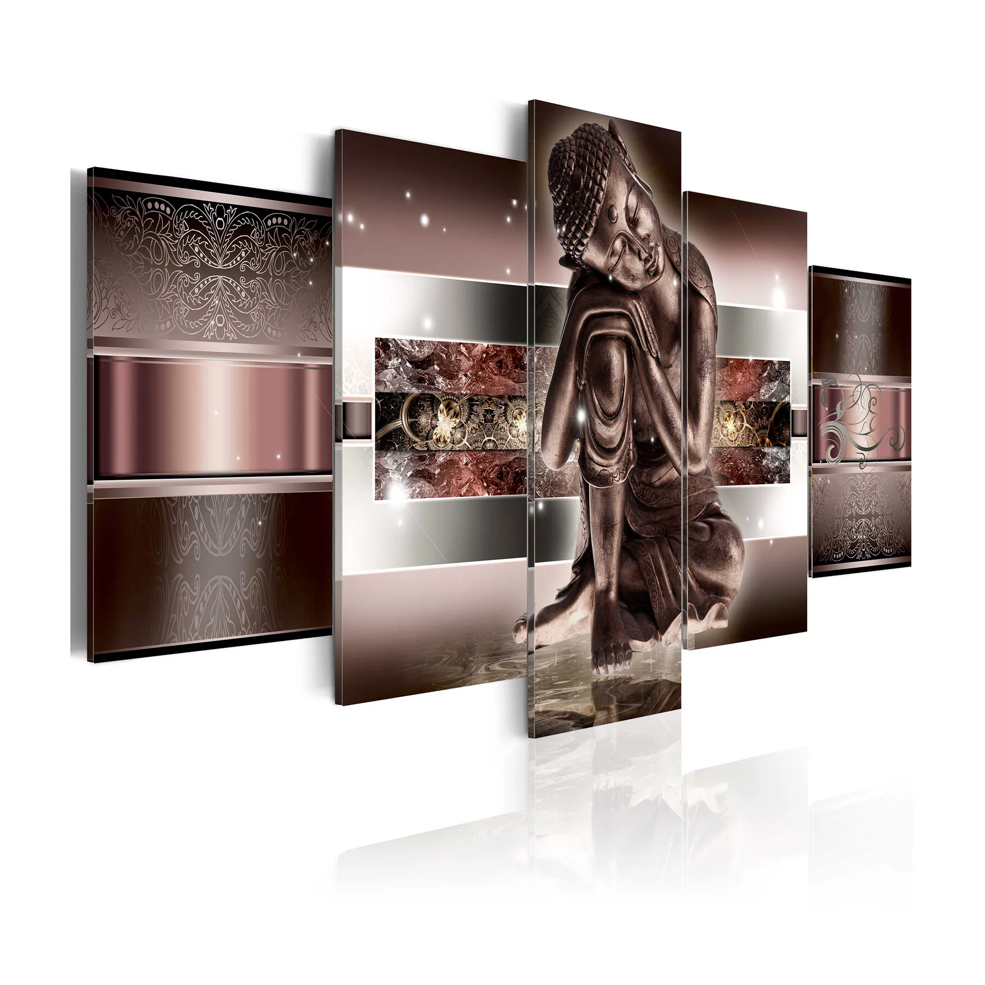 Tavla Arkiio SleepIng Buddha In Reds