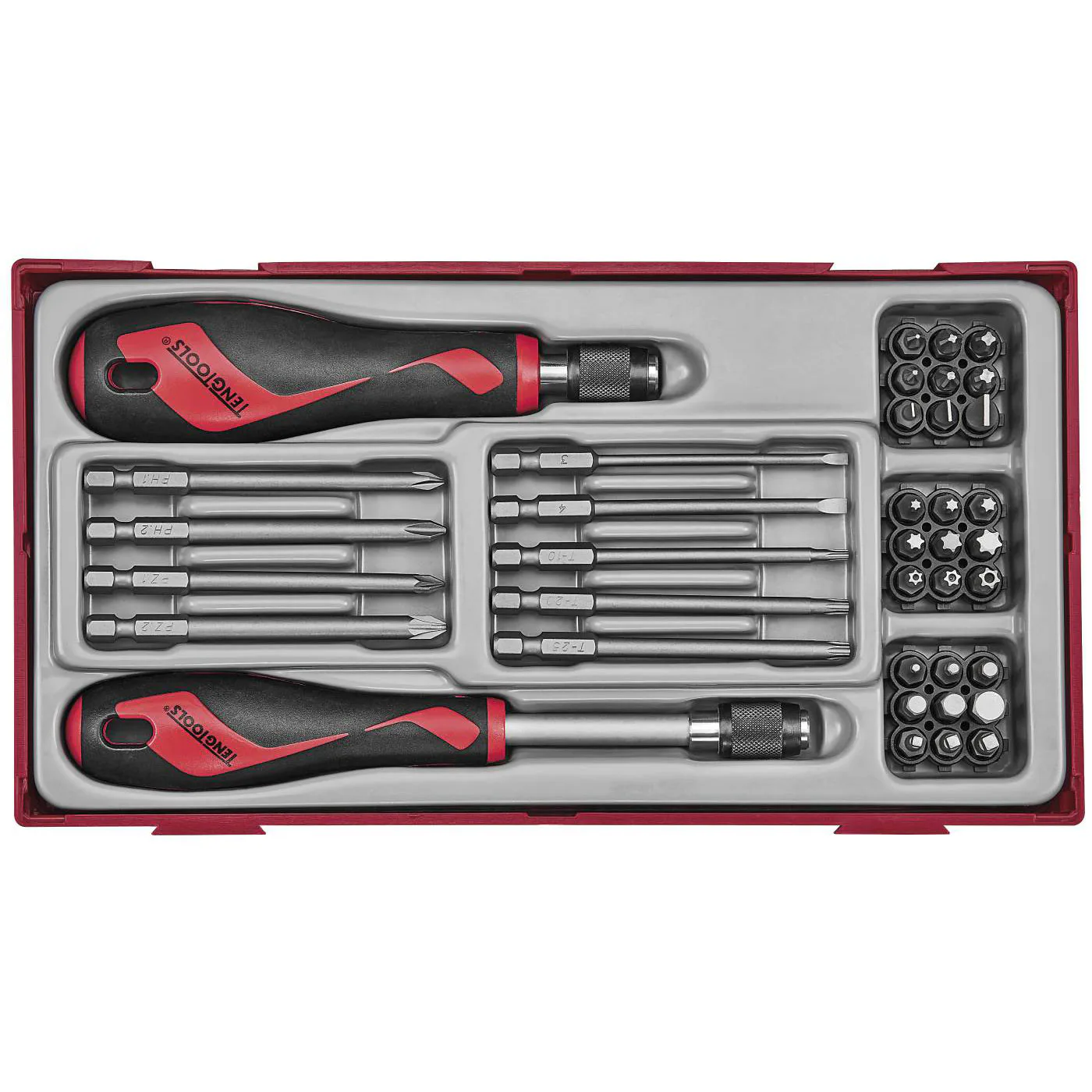Bitsskruvmejselsats 38 delar Teng Tools TTMDQ38