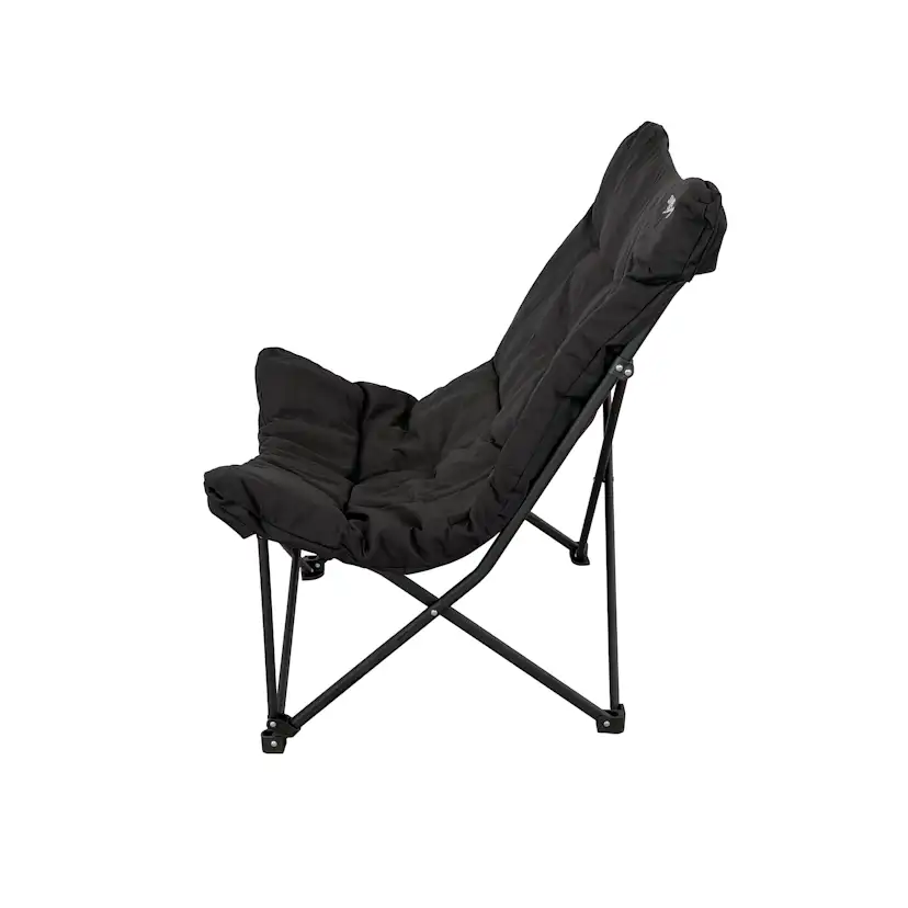 Campingstol Smart Living Lounge Black Edition