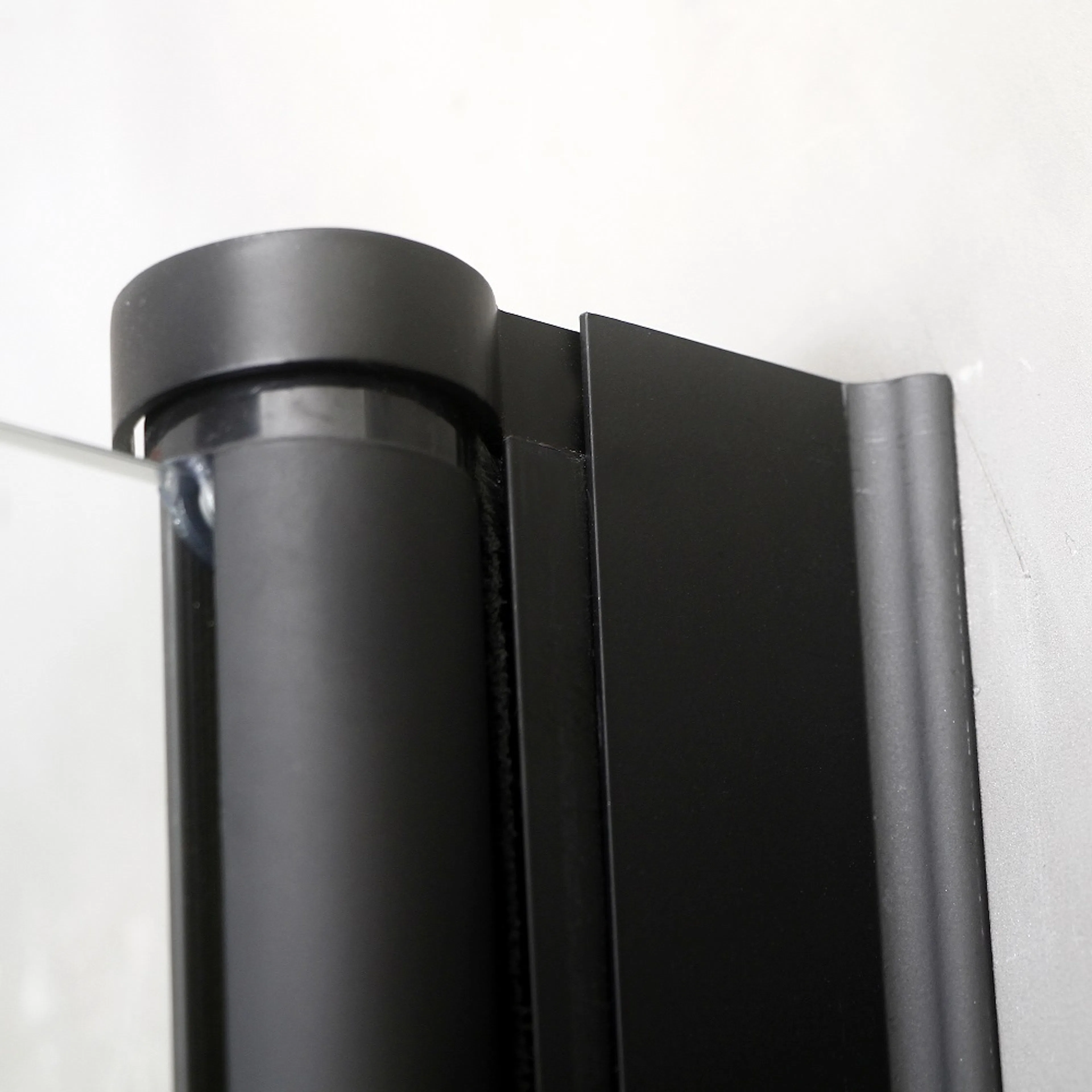 Duschhörn Bathlife Mångsidig Rak Dörr + Rak Dörr Svart